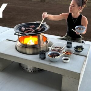 DIY Korean BBQ Table